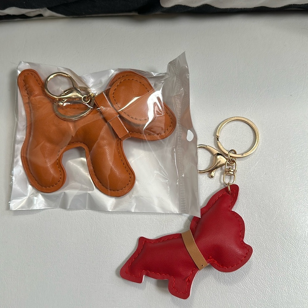 PICK ONE -Dog Bag Charms Large 12-or Small 8- various colors